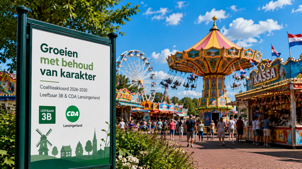 Leefbaar 3B en CDA presenteren coalitieakkoord voor 2026-2030