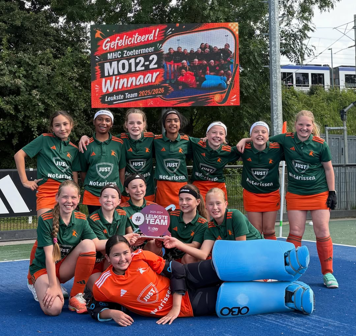 Hockeymeiden gekroond tot leukste team van Nederland