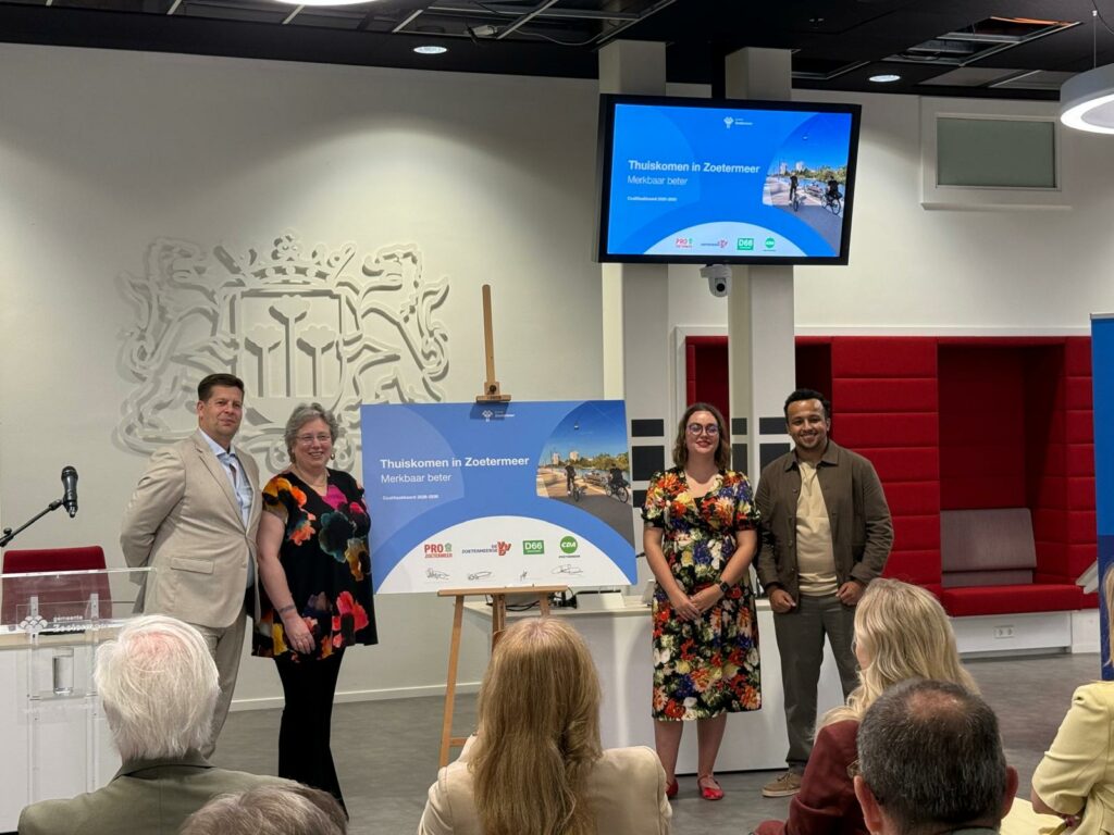 Nieuwe coalitie wil Zoetermeer ‘merkbaar beter’ maken