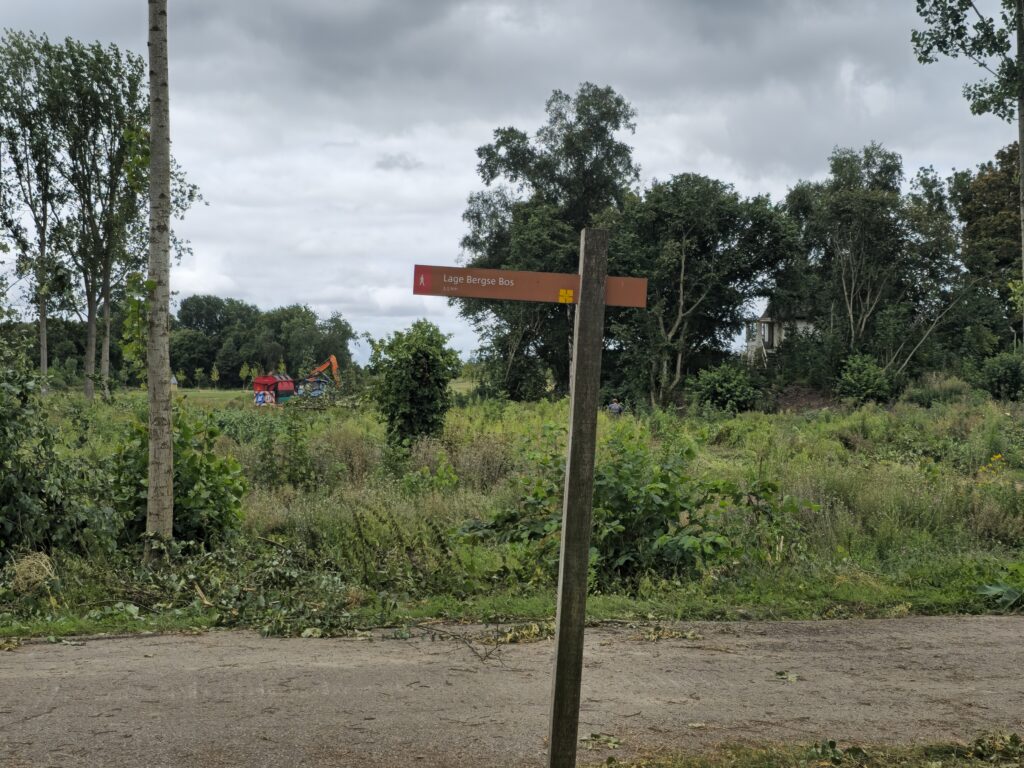 Boswerkzaamheden in Bergse Bos volop aan de gang