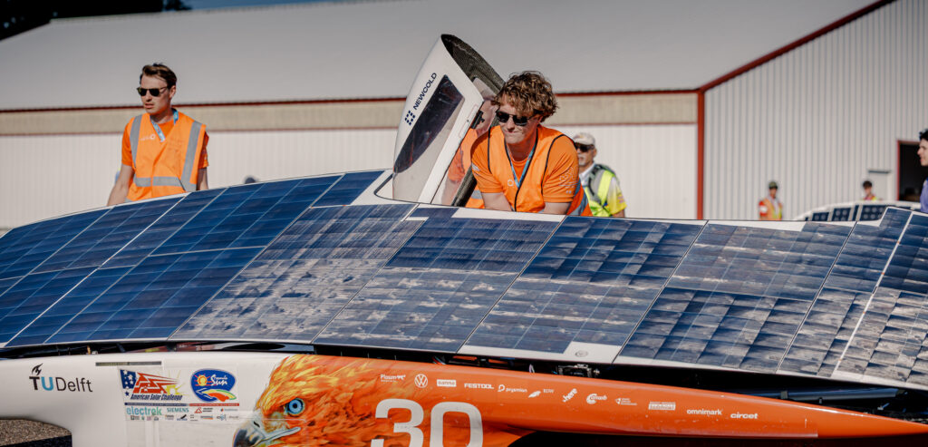 Sterke kwalificatie Thim Pauw met Delft Solar Team voor American Solar Challenge