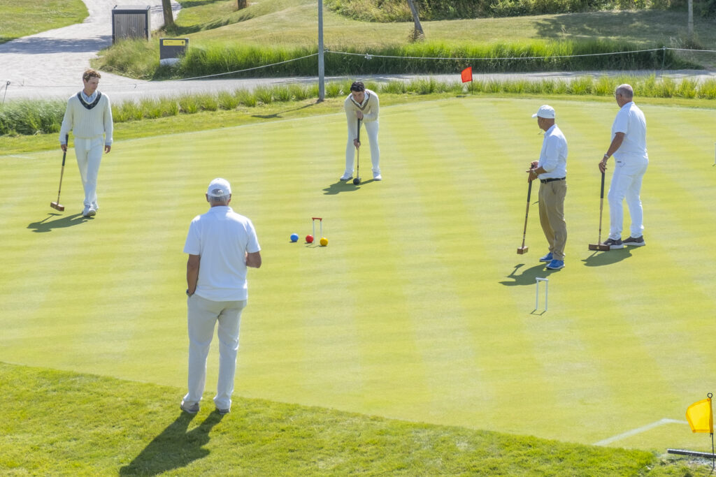Landelijke primeur: eerste officiële croquetbaan opent bij Golfbaan Bentwoud