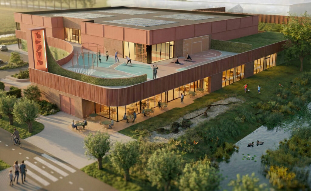 Nieuwe sporthal Wilderszijde wordt sportieve ontmoetingsplek voor de wijk