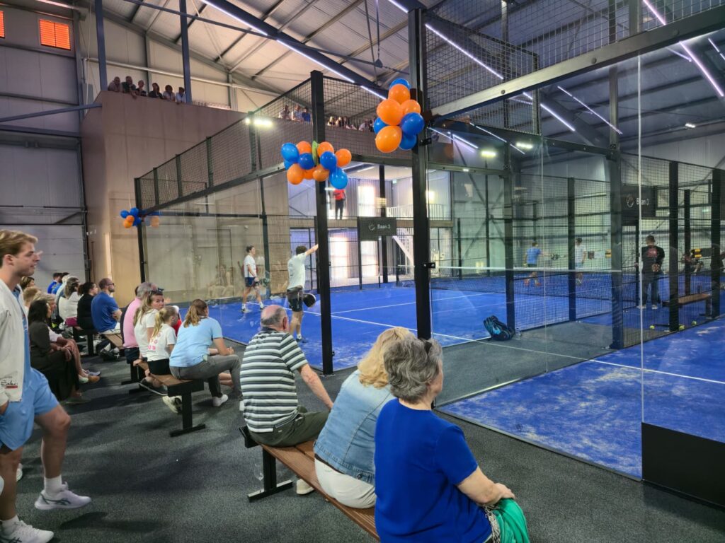Nieuwe padelhal ATV Berkenrode officieel geopend