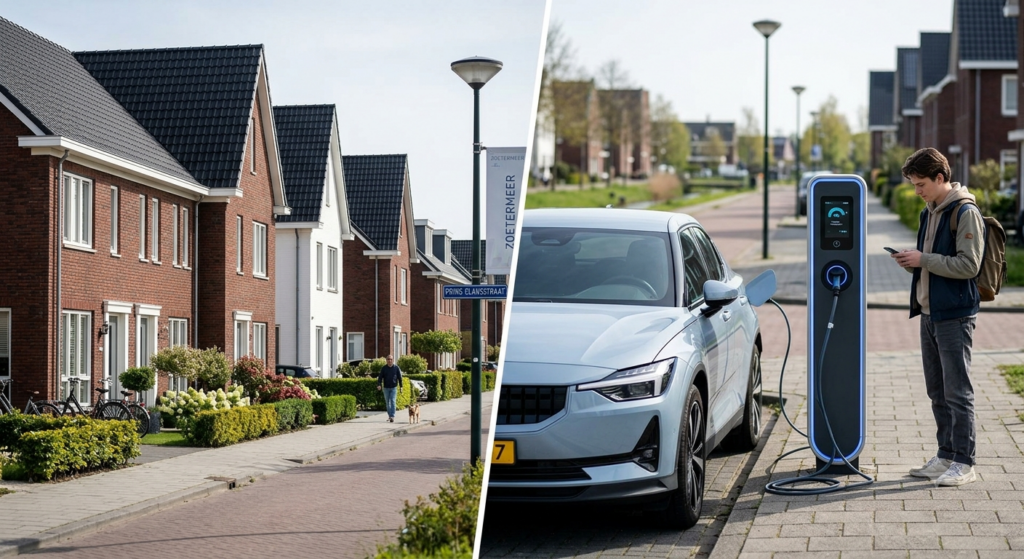 Zoetermeer bungelt onderaan met zonnepanelen, maar rijdt opvallend vaak elektrisch