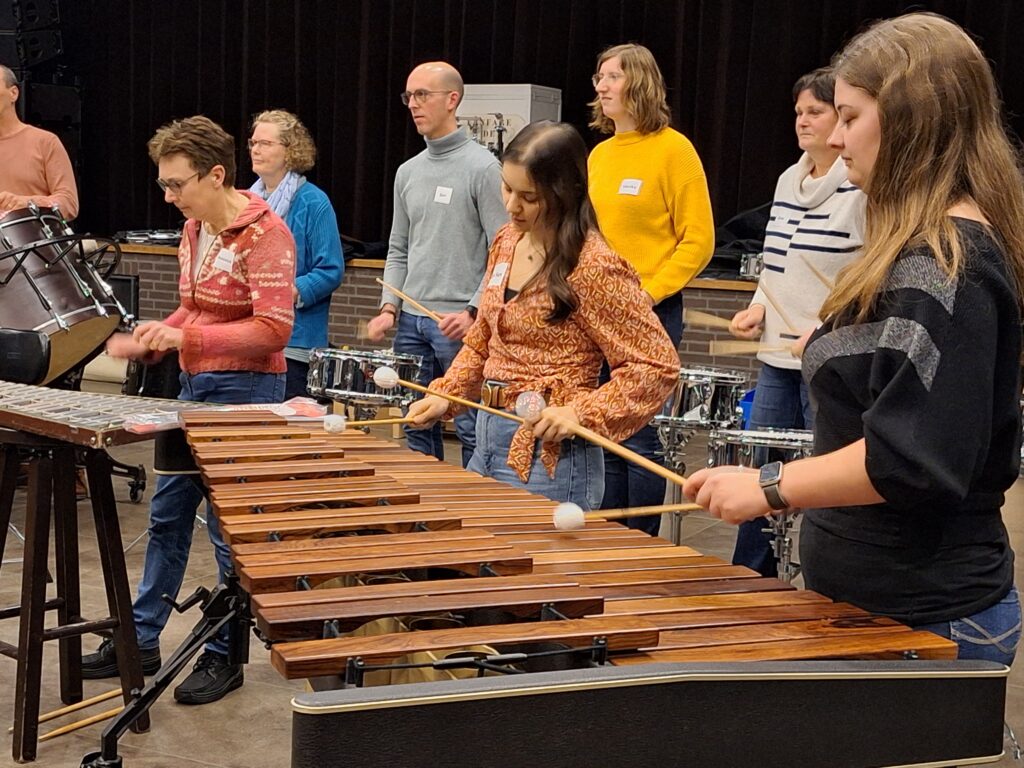 Harpe Davids start met een Nieuw Talent Slagwerkorkest voor volwassenen