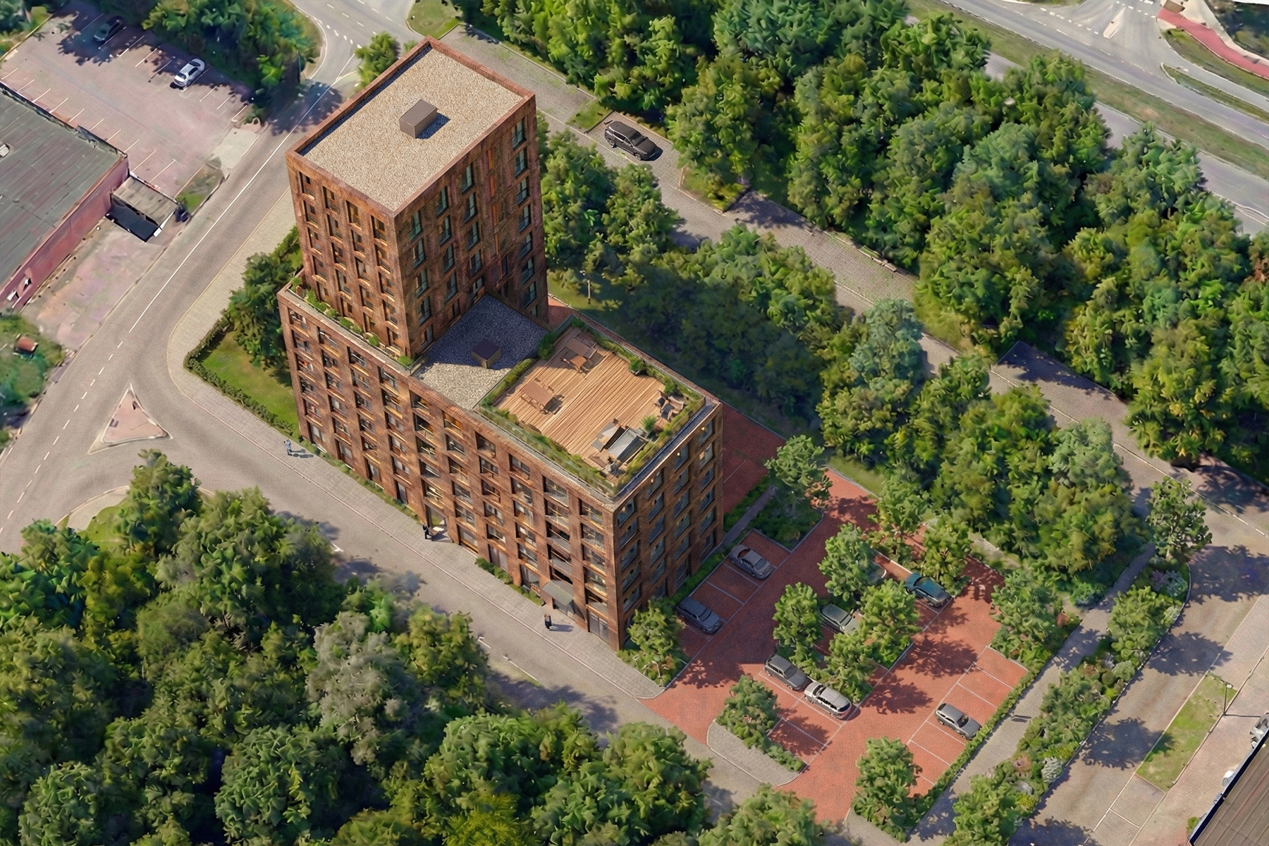 Plan voor ongeveer 250 jongerenwoningen aan Van Aalstlaan