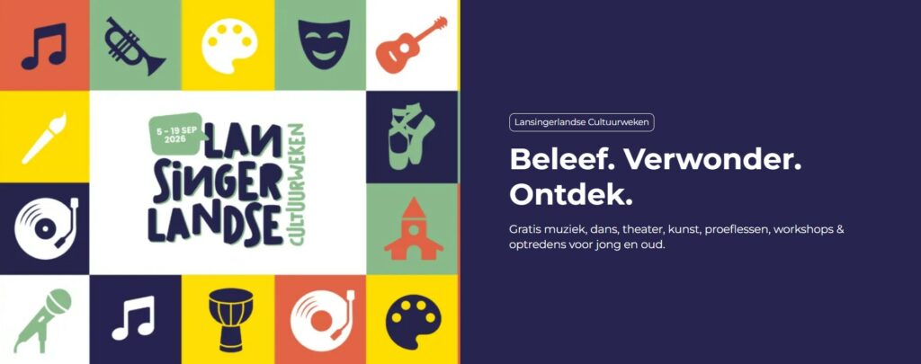 Lansingerlandse Cultuurweken trappen nieuw cultureel seizoen af