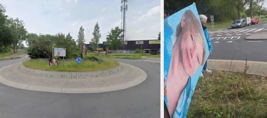 Ondernemers halen rotondes leeg na nieuwe Zoetermeerse reclameregels: “Einde van een tijdperk”