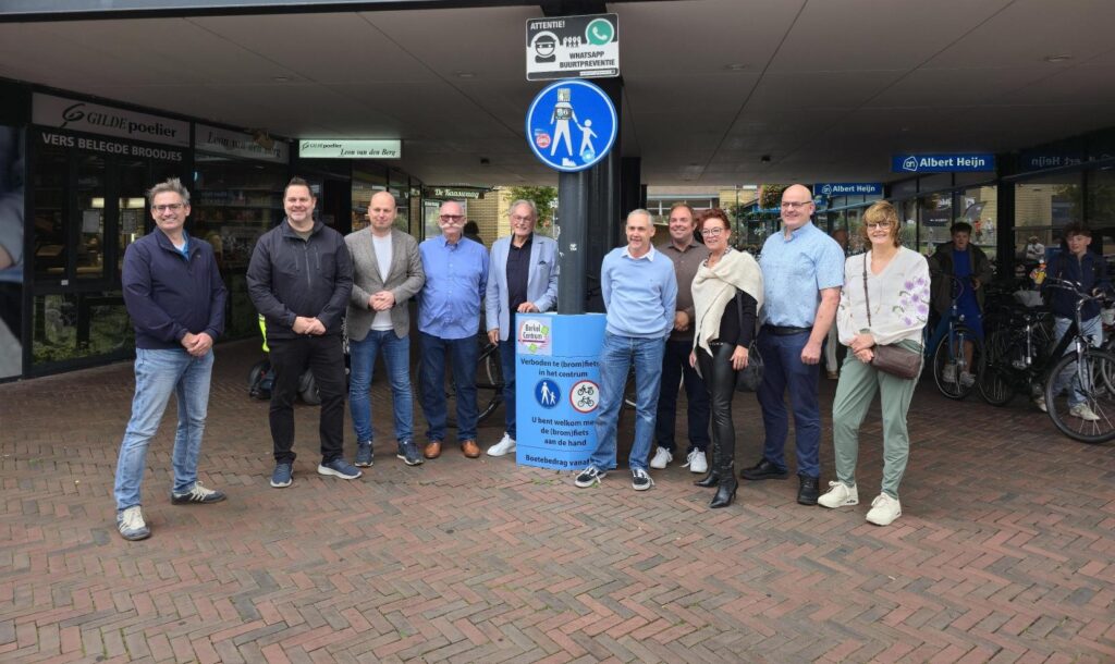 Fietsverbod officieel van start, maar de eerste fietsers rijden gewoon door